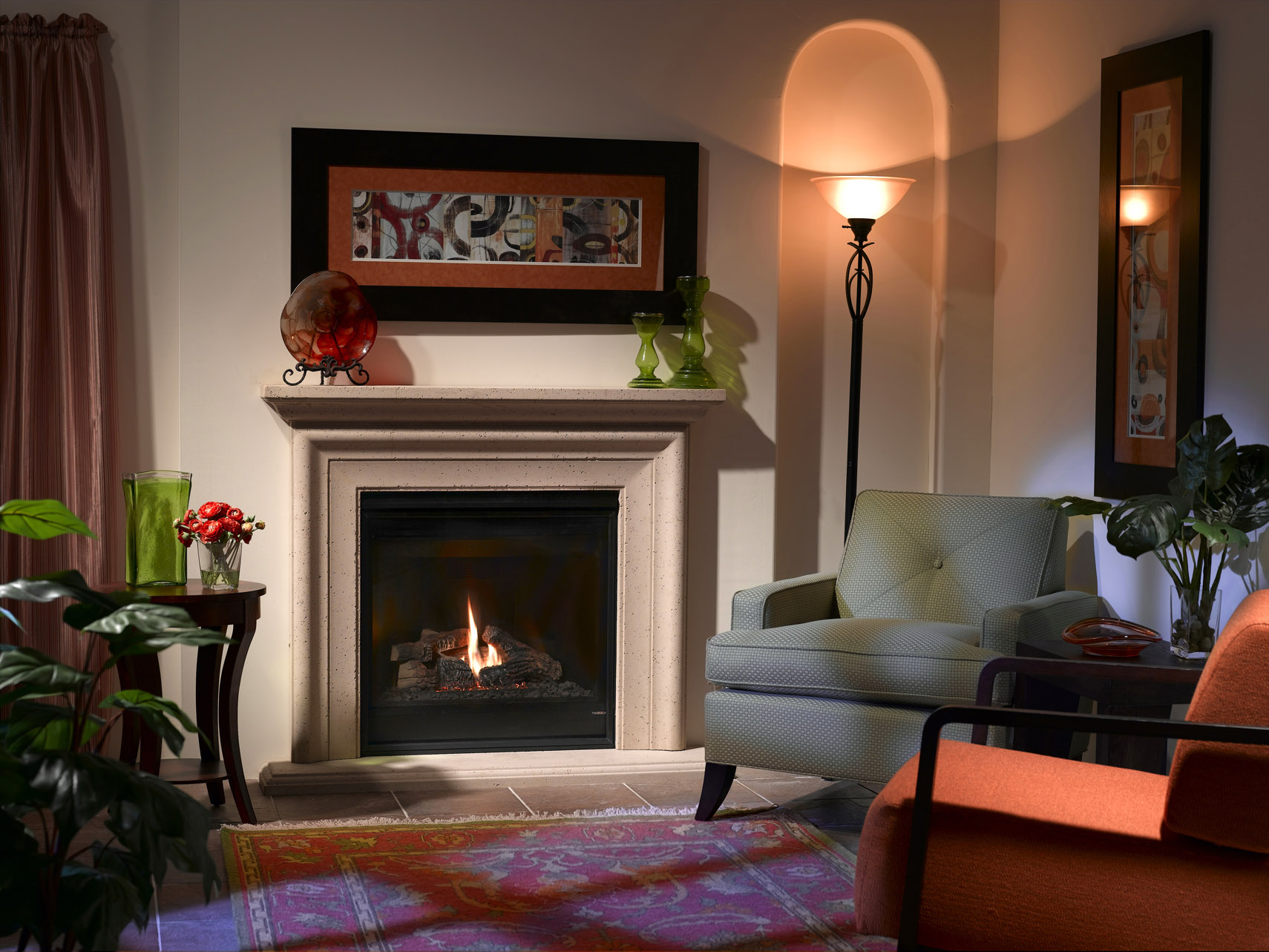 Fireplaces Electric Gas Wood Outdoor Best Fire Hearth Patio