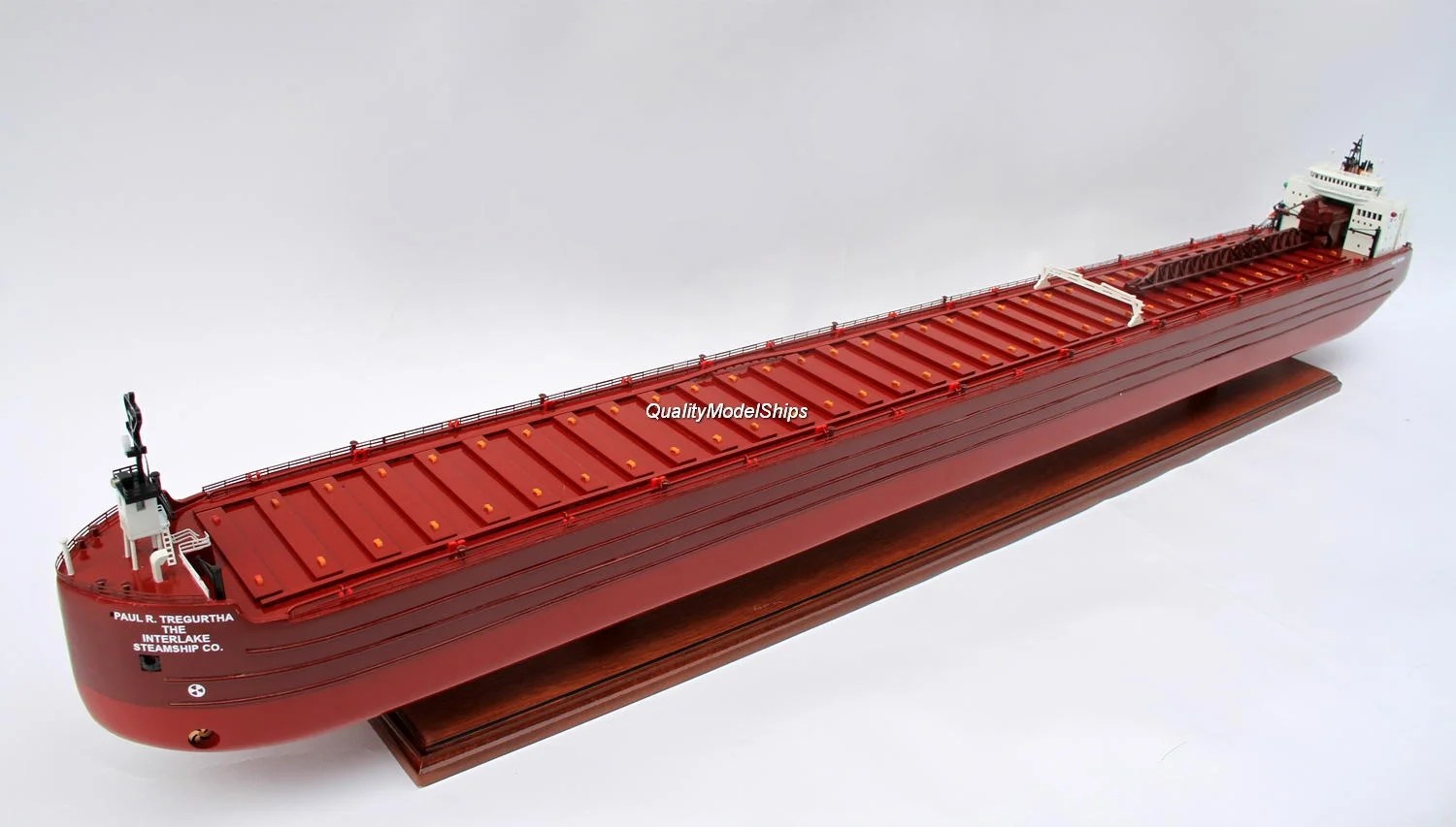 MV Paul R. Tregurtha American Great Lakes Freighter Handcrafted Wooden ...