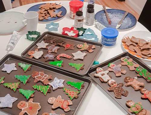 Bolachas de natal macias