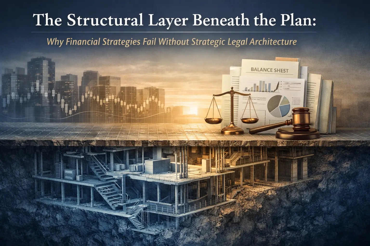structural layer beneath