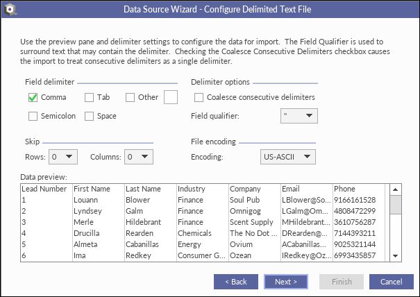 Step 3 Select Delimited Text And Click On Continue - Best Nature Textures in Full HD