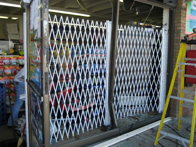 Security gates vs. window film