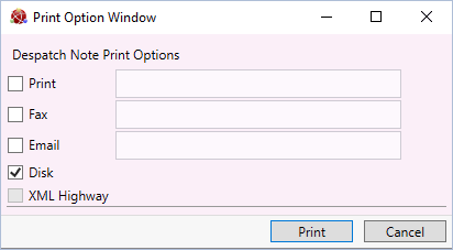 Printing A Despatch Note Manually - Premium Geometric Design Gallery - HD