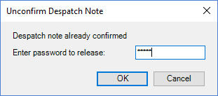 Confirming A Despatch Note Manually - Premium Colorful Art - Ultra HD