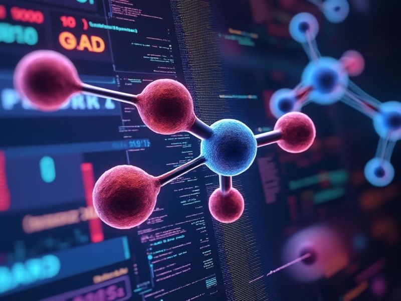 Quantum Computing Accelerating Drug Discovery Through Molecular - Premium Light Picture Gallery - High Resolution