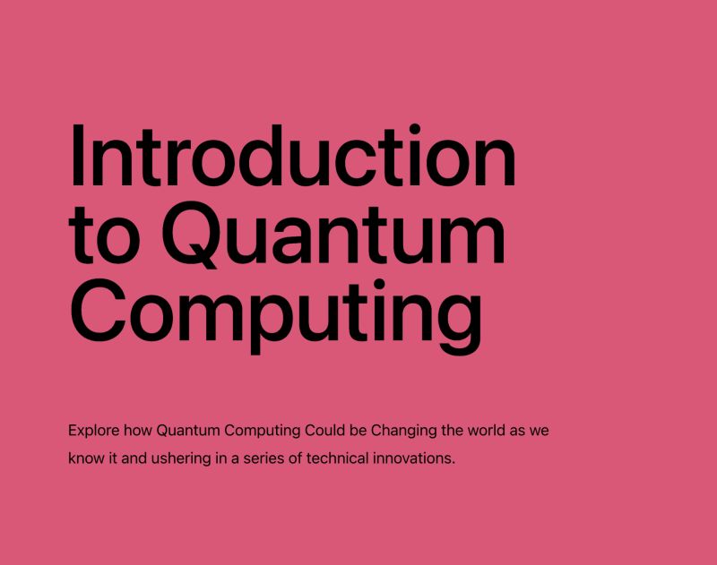 In A Nutshell Quantum Computing - Space Designs - Incredible 4K Collection