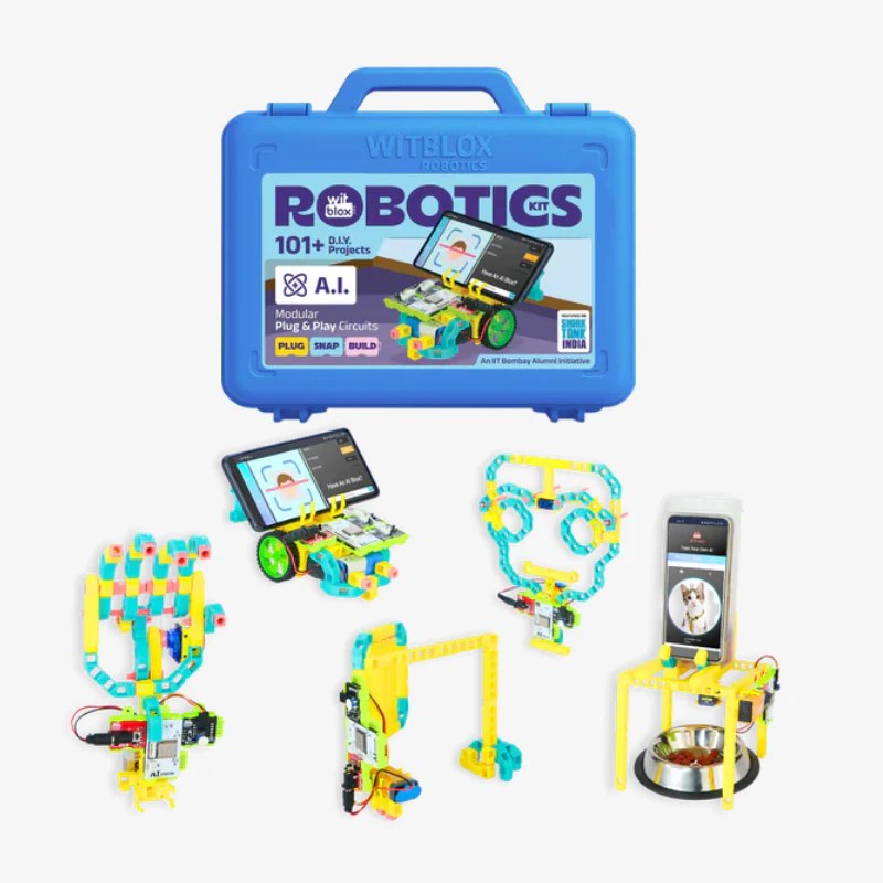 Witblox Diy Robotics Kit With Ai To Build 101 Smart Projects