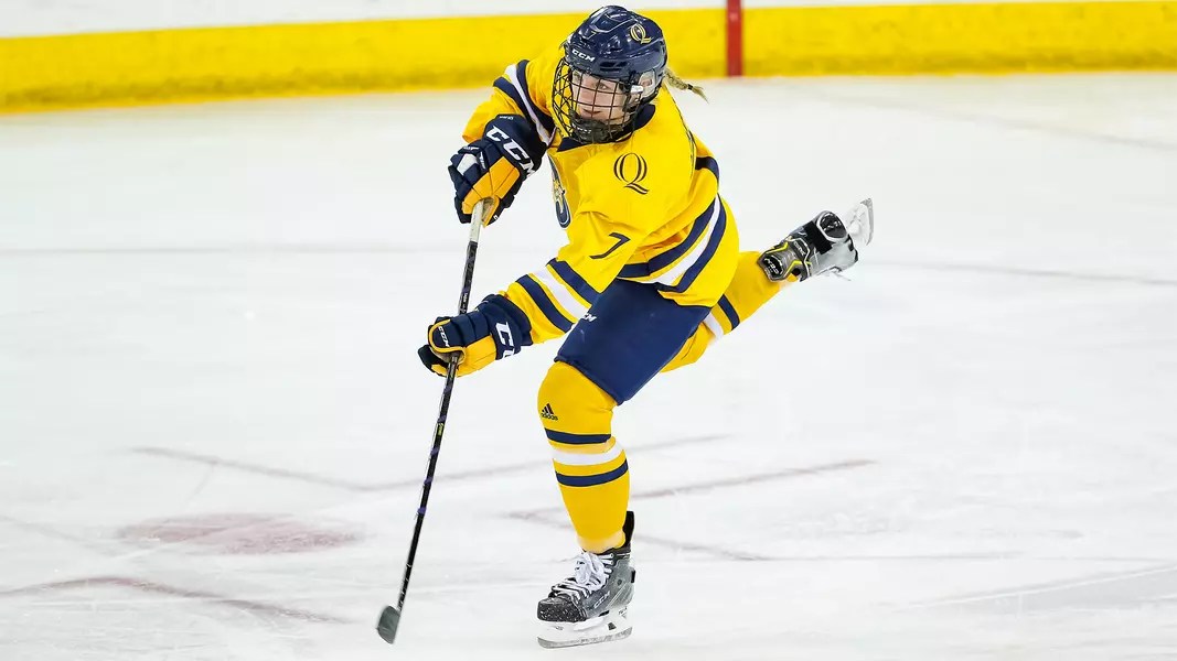 Kati Tabin skates for the Bobcats. 

(Photo Courtesy of QU Athletics/Rob Rasmussen)