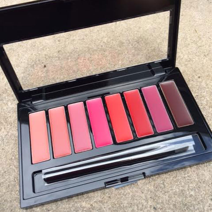 Maybelline Lip Color Palette