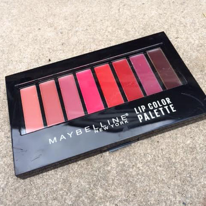 Maybelline Lip Color Palette