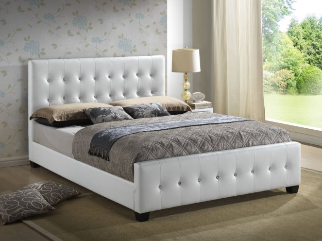 Padded headboards let you comfortably sit up and lean back while reading or watching television in bed. modern headboard tufted design leather