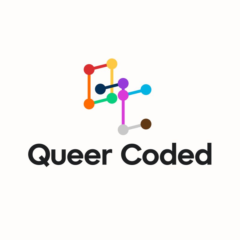 Queer Coded Github - High Quality Gradient Art - High Resolution