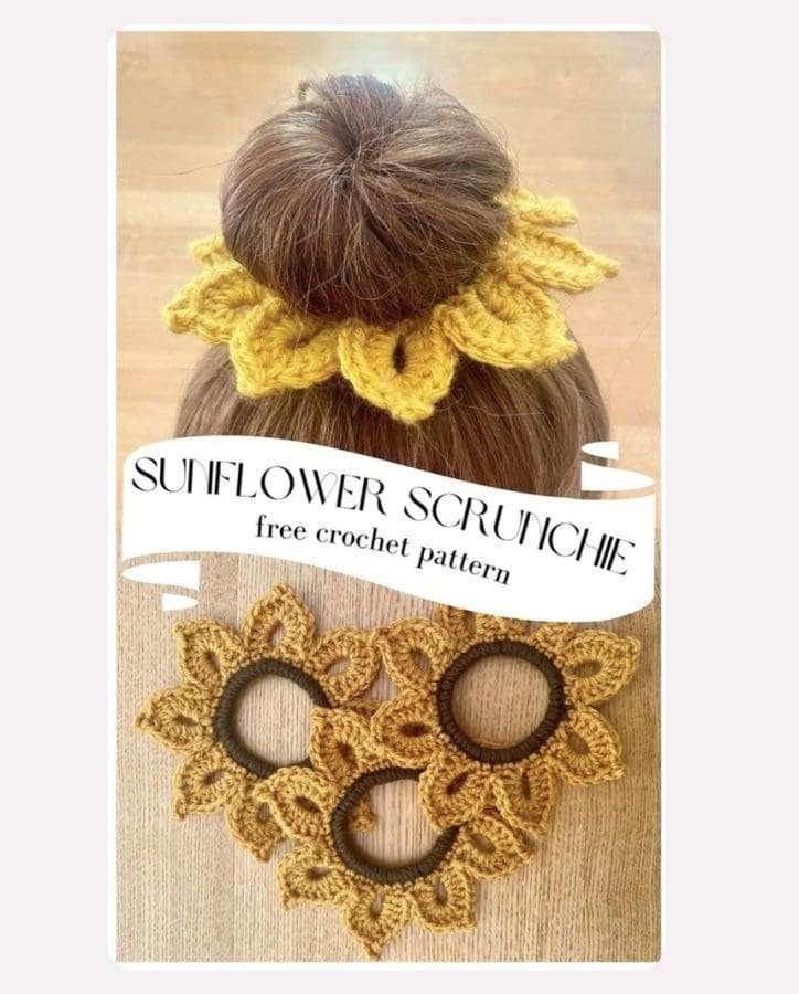 Sunflower Scrunchie Cover Photo