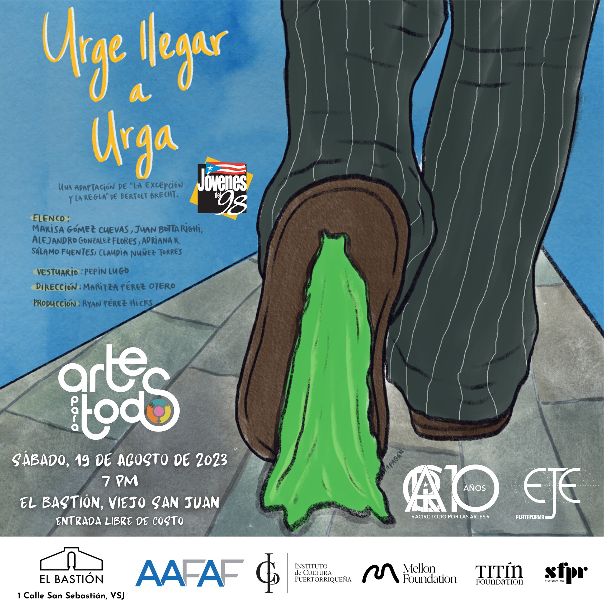 Arte para Todxs presenta: "Urge llegar a Urga"
