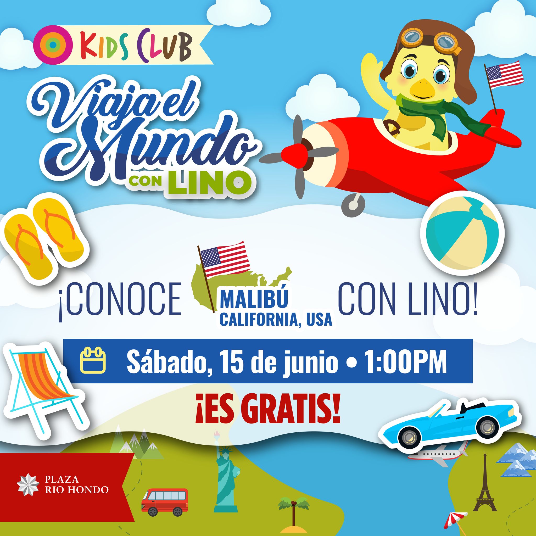 Viaja el Mundo con Lino: Malibu, California - Plaza Río Hondo