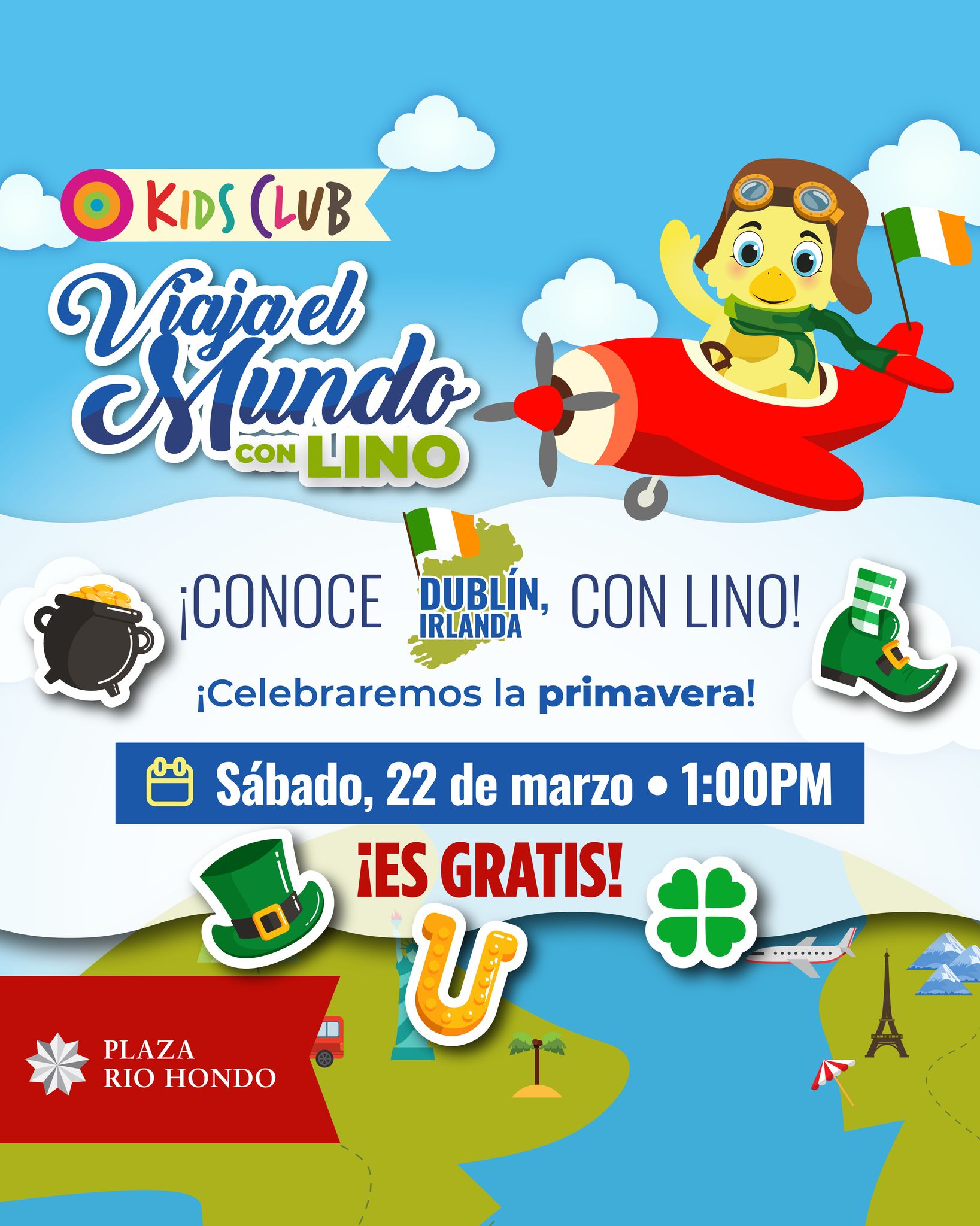 Viaja el Mundo con Lino: Irlanda - Plaza Río Hondo