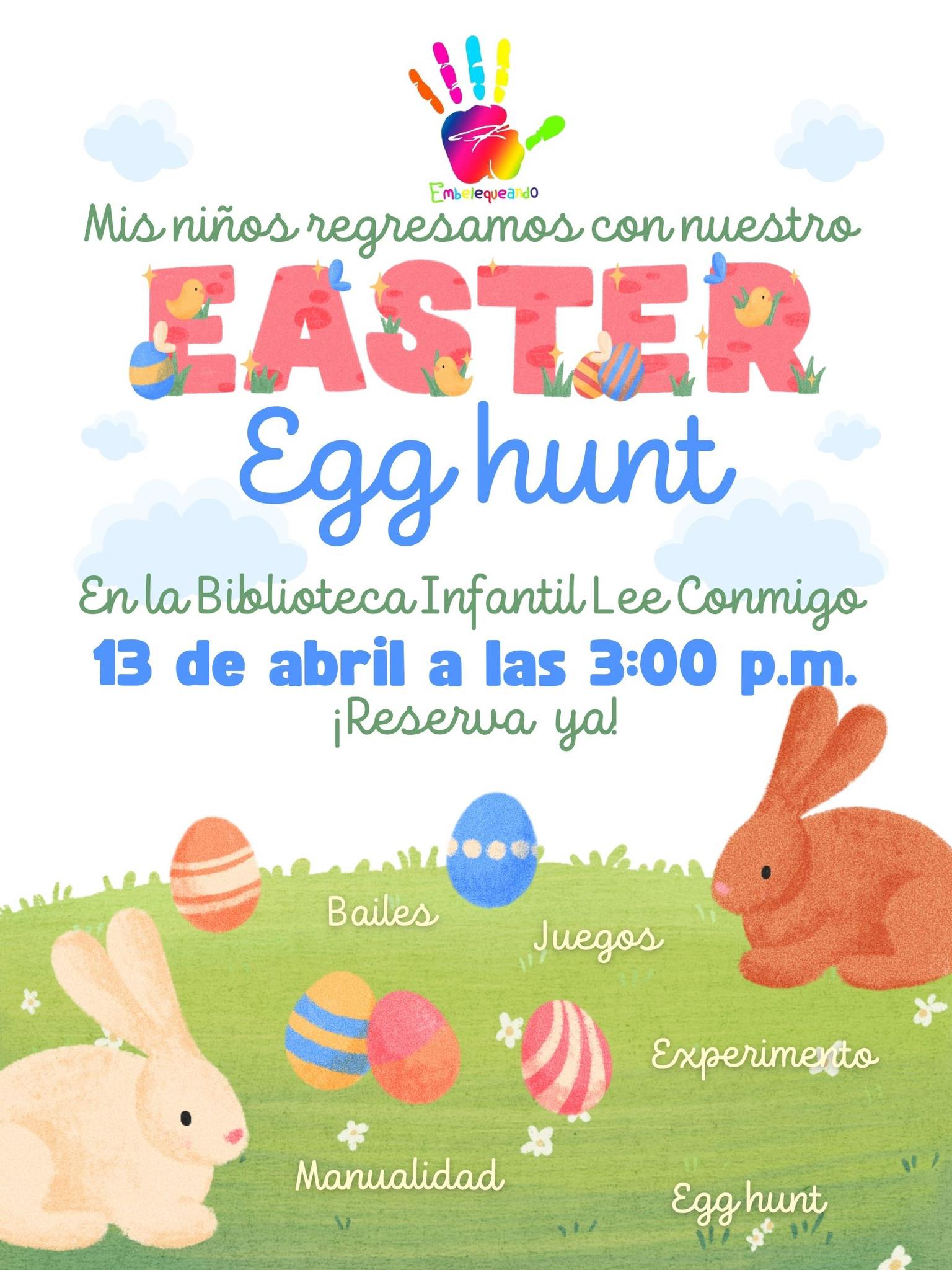 Easter Egg Hunt - Embelequeando Juntos