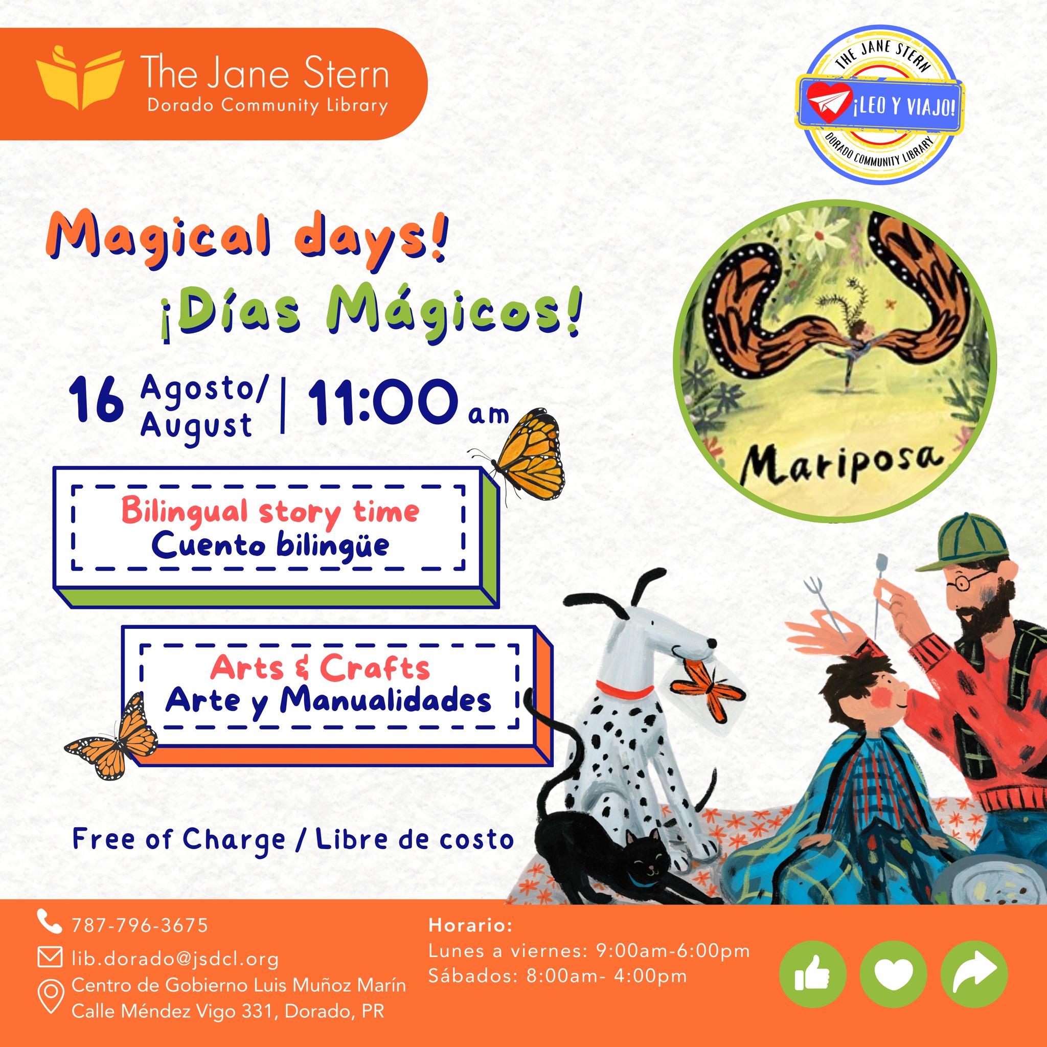 Días Mágicos - Biblioteca Jane Stern