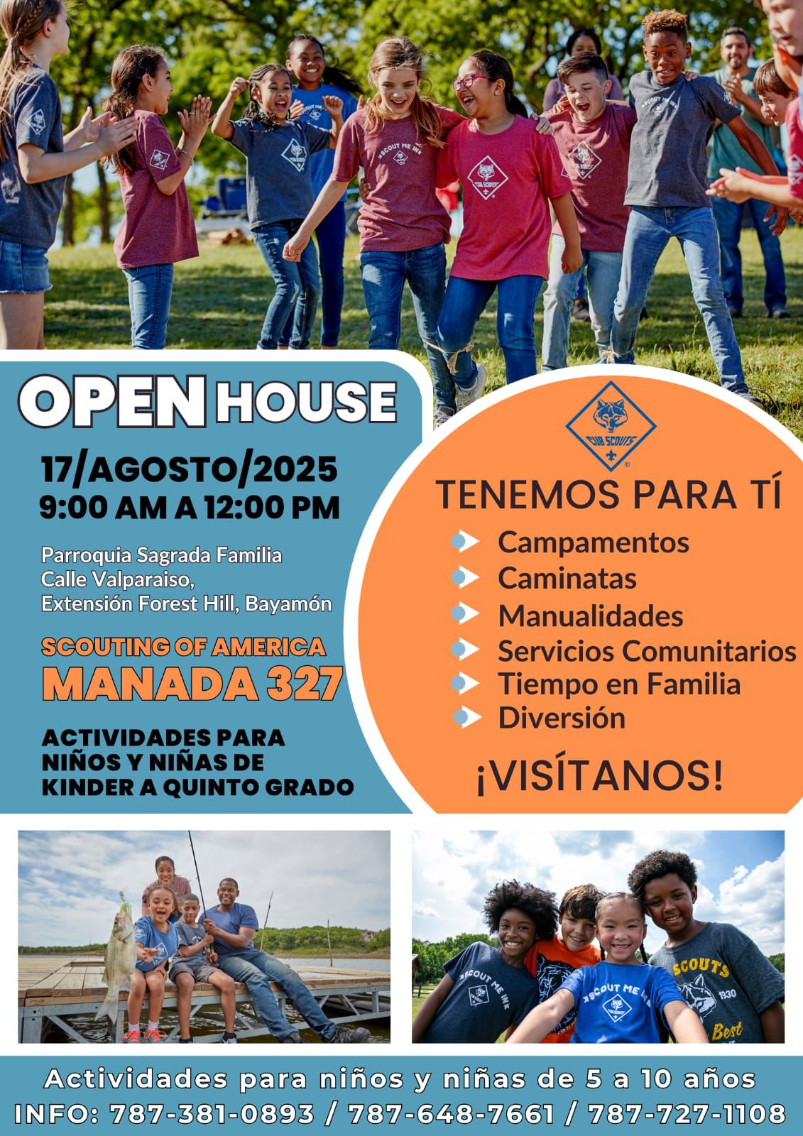 Open House - Manada 327 Scout