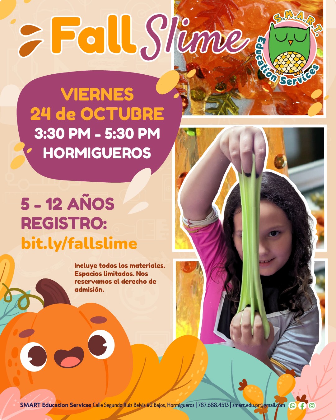 Fall Slime - SMART Education Services