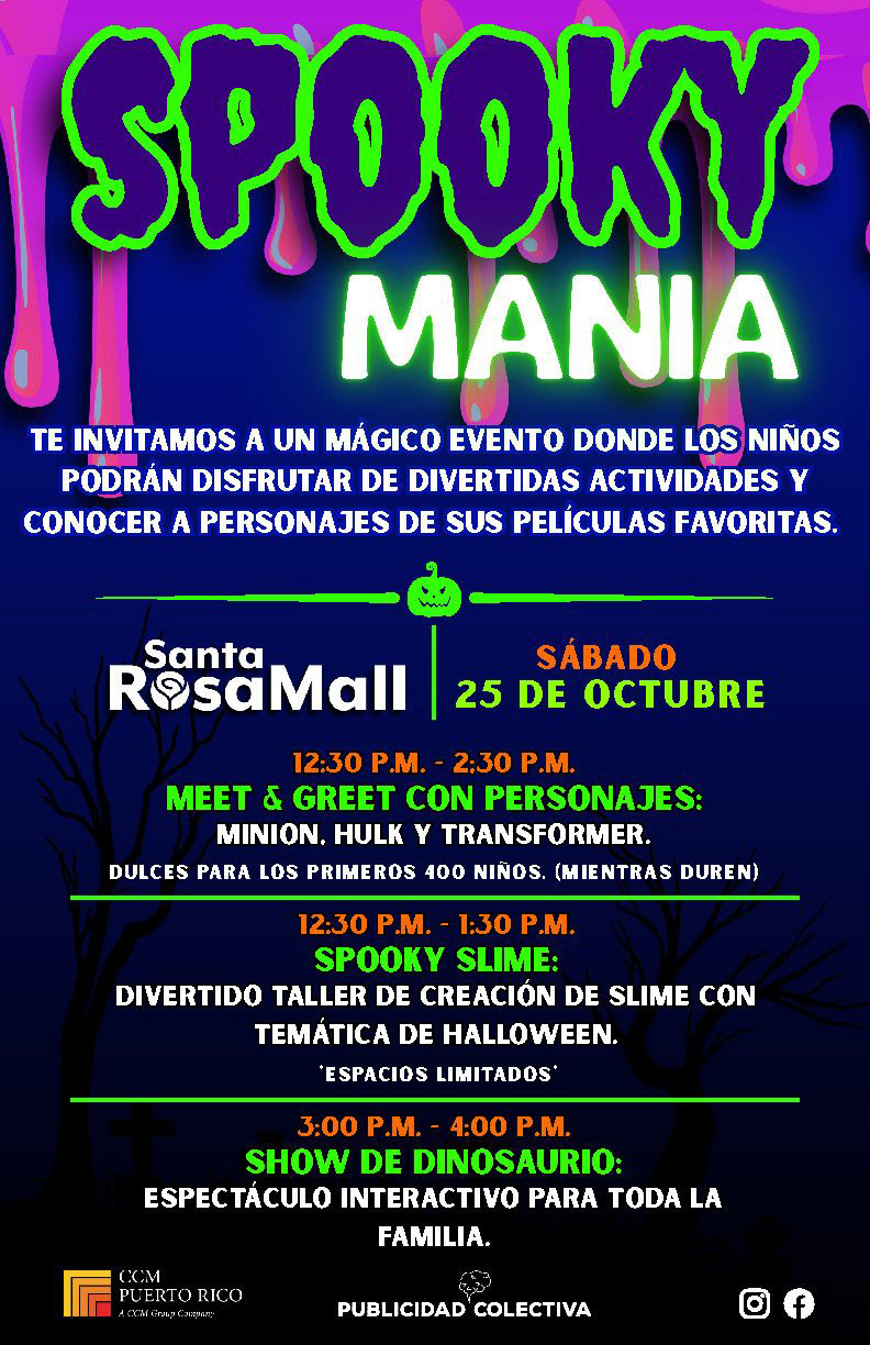 Spooky Mania - Santa Rosa Mall