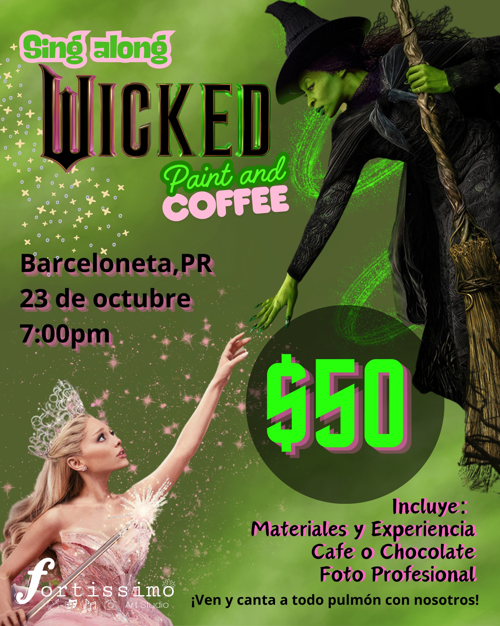 WICKED Sing-Along - Fortissimo Art Studio