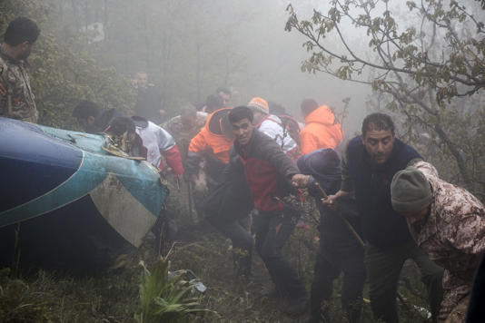 Iranian President Ebrahim Raisi and other officials found dead at helicopter crash site