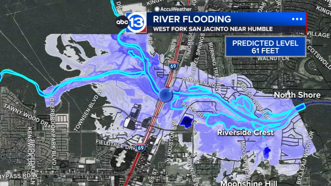 Rain stops Saturday after several days, but San Jacinto River rising still a worry in Kingwood area