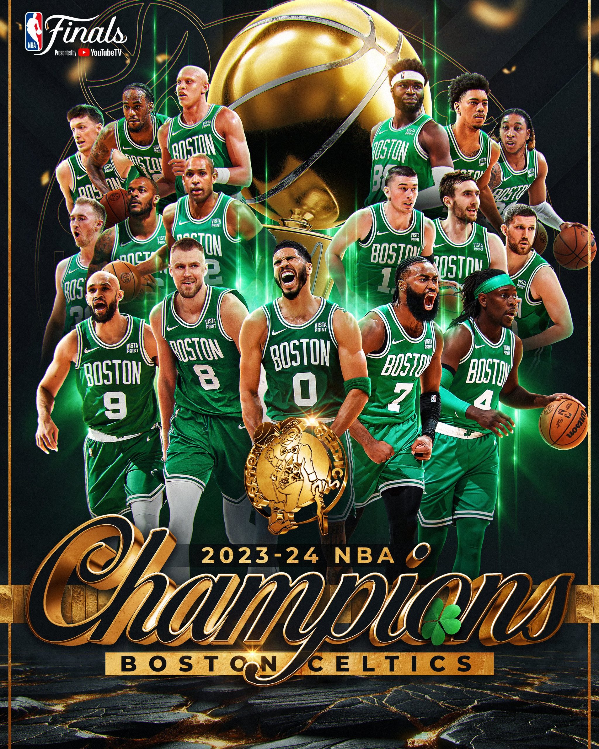 Celtics win NBA championship with 106-88 Game 5 victory over Dallas Mavericks