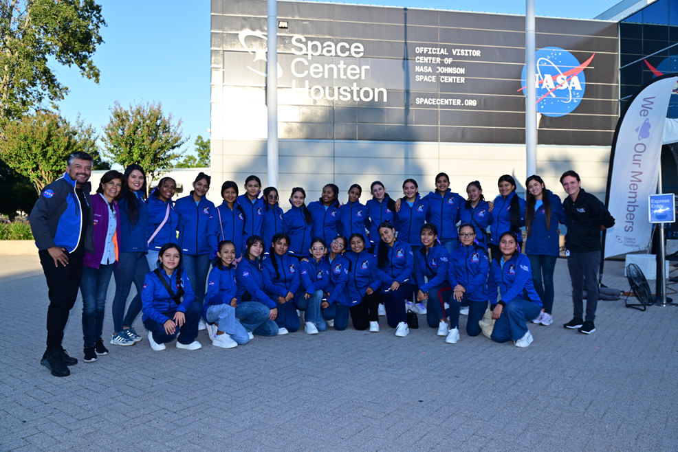 24 Young Women from Latin America Join Space Center Houston’s Space University Beyond Program