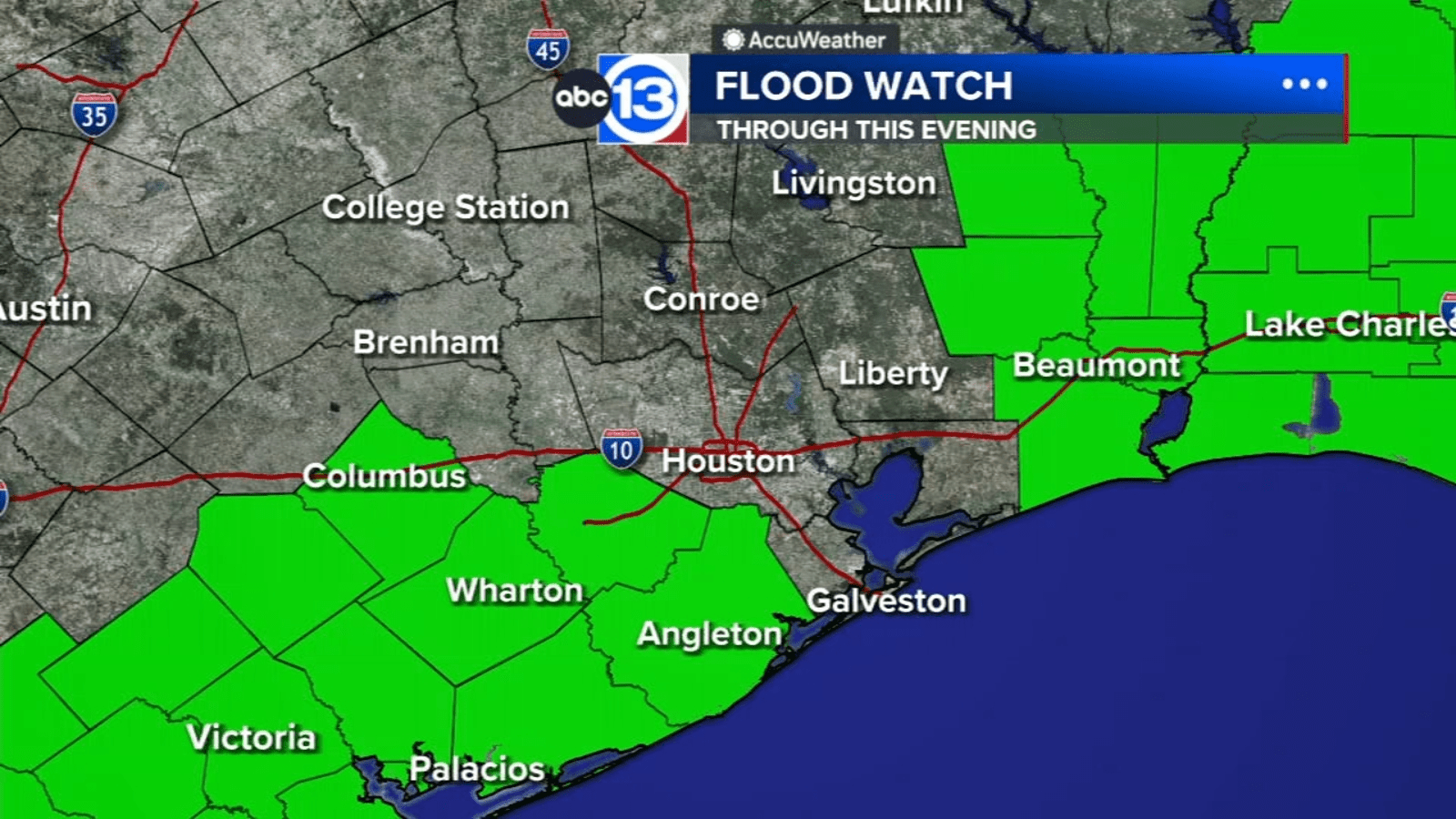 ABC13 Weather Watch: Rainmaker could bring heavy downpours with street flooding Friday