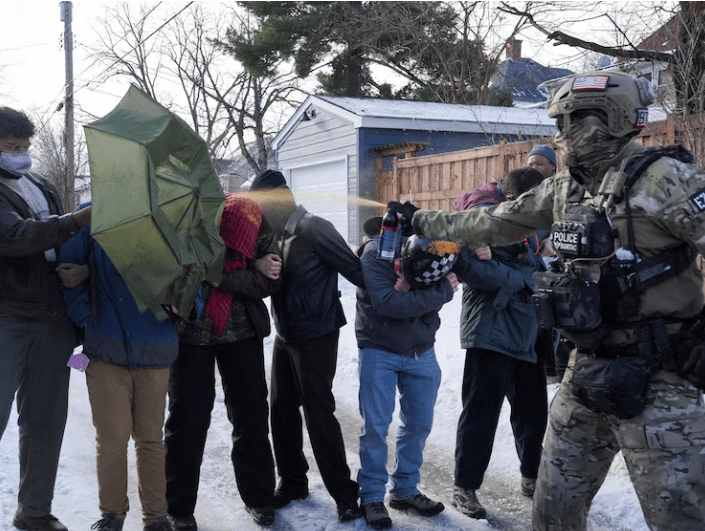 Governor Orders Guard to Prepare After ICE Shooting