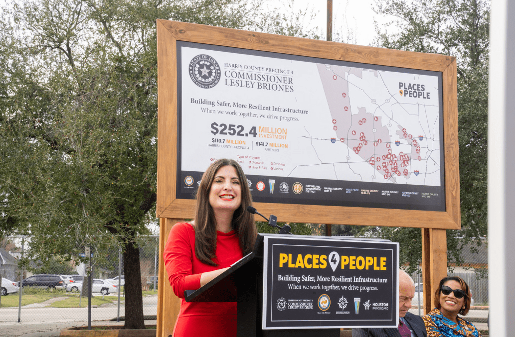 Briones Announces $33.5M Investment for Safety and Flood Protection in Precinct 4