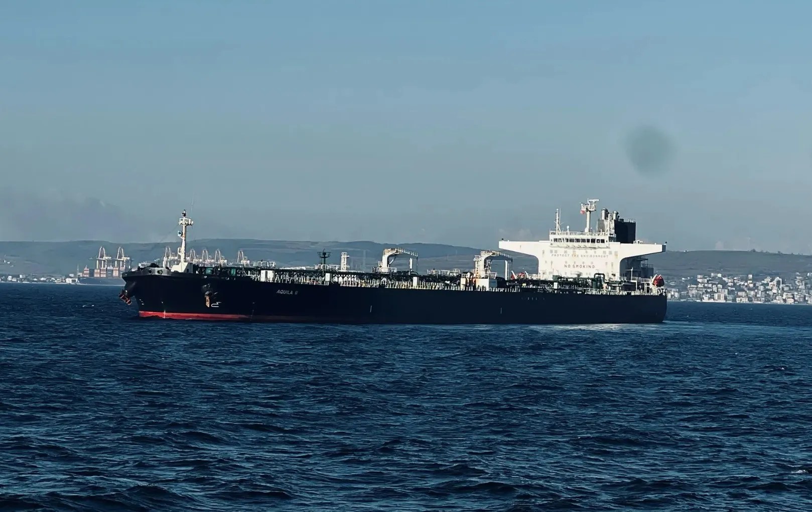 U.S. military boards sanctioned oil tanker in Indian Ocean as part of Venezuela enforcement