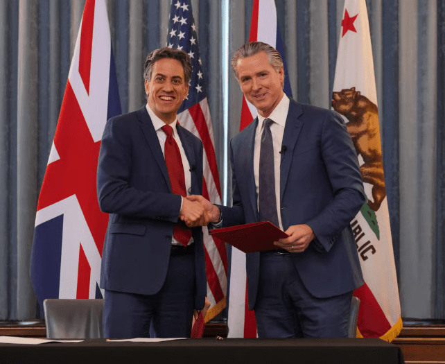 Trump Criticizes Gavin Newsom Over UK Clean Energy Agreement