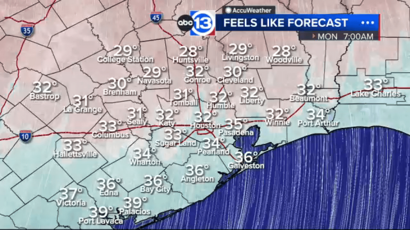 It’s a warm and windy Sunday, then a cold and blustery Monday