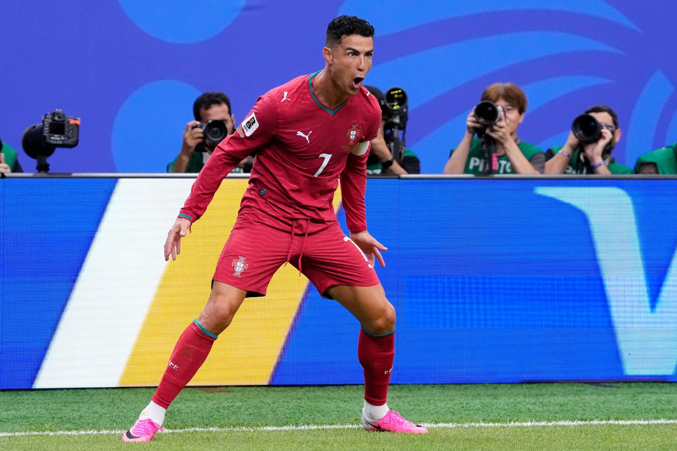 Cristiano Ronaldo Goals Lift Portugal Past Uzbekistan in Houston