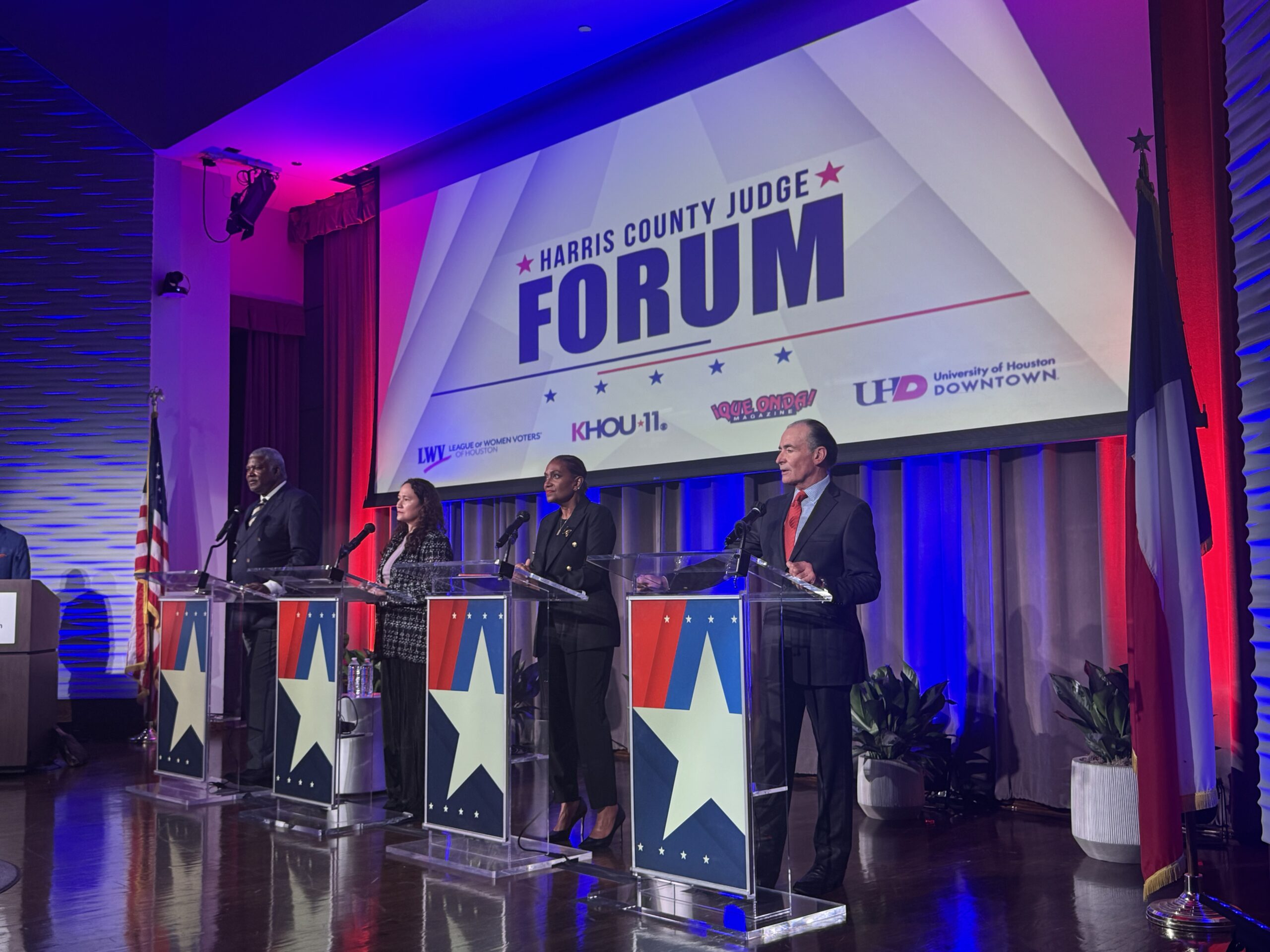Harris County Judge Forum Brings Four Candidates to UHD