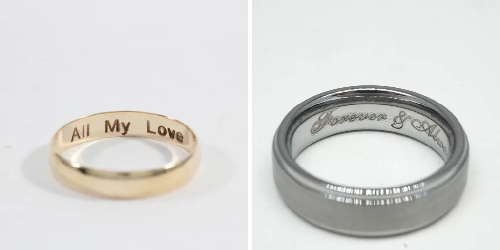 5 types of jewelry engraving fonts on wedding ring engraving fonts
