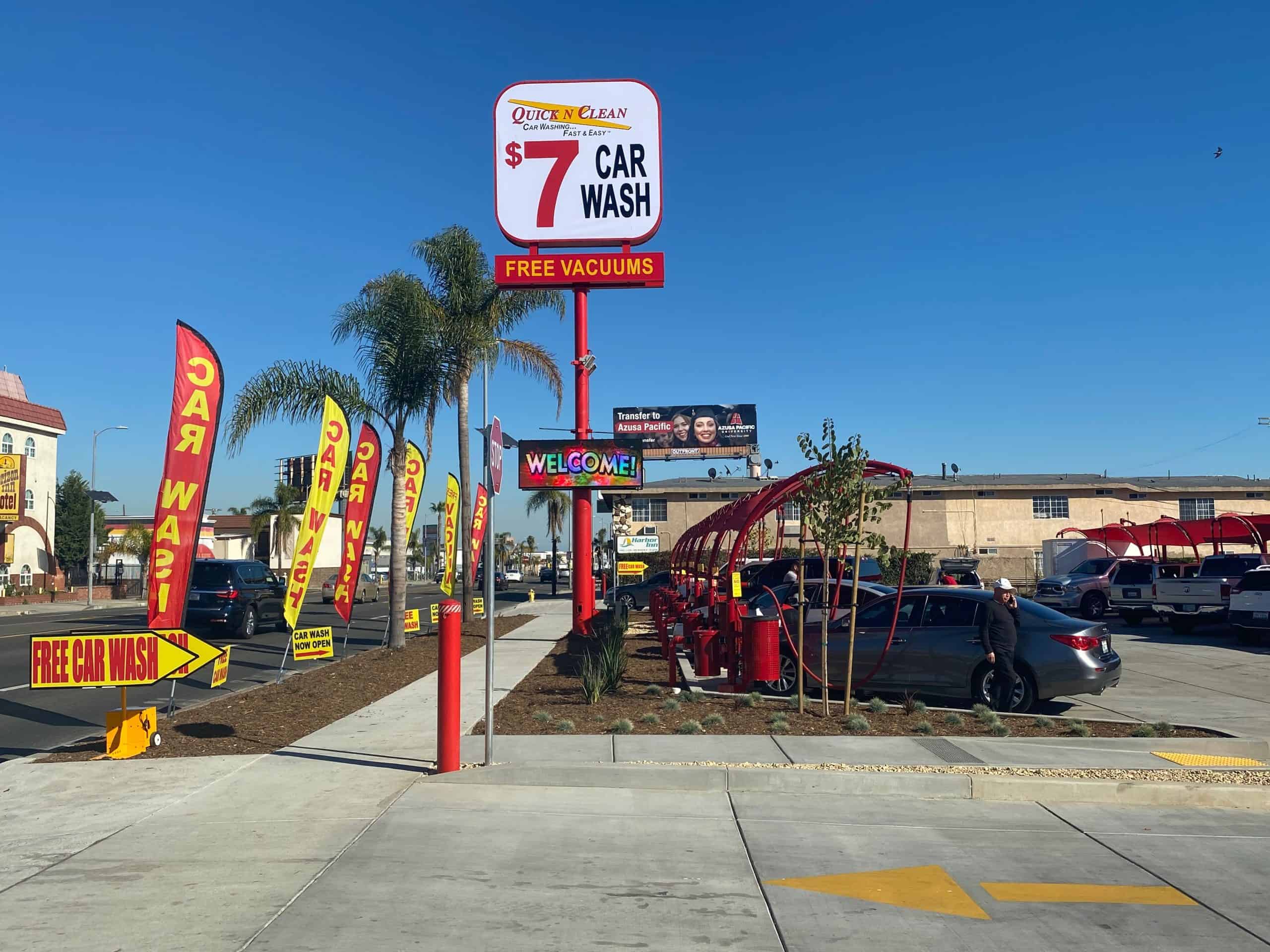 quick n clean car wash - 1662 pacific coast hwy harbor city ca 90710 quickncleannet on green clean car wash torrance