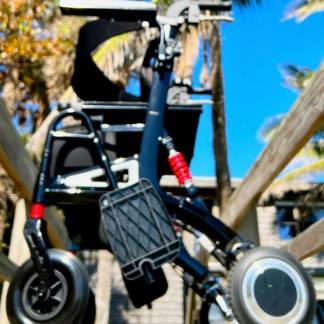 Wheellator XL - Holds Up to 400 Lbs Motorized Walker / Wheelchair