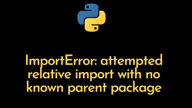 Avoid Relative Import Errors Now 3 Mistakes About Relative Import - Best Ocean Designs in 8K