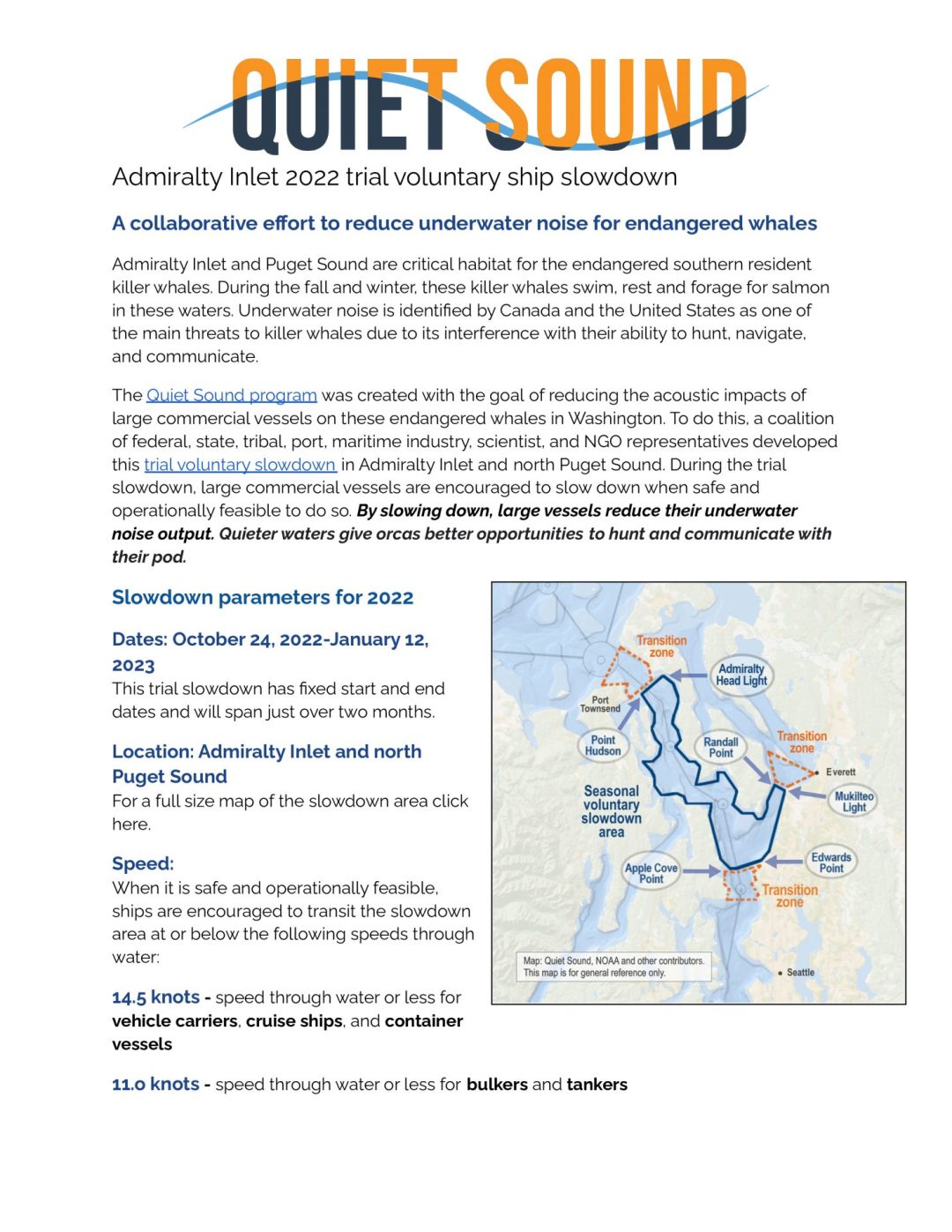 Quiet Sound 2022 Admiralty Inlet Voluntary Slowdown Fact Sheet Extended dates v