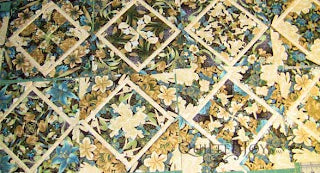 Four Patch Posie Quilted Joy - Stunning Nature Illustration - HD