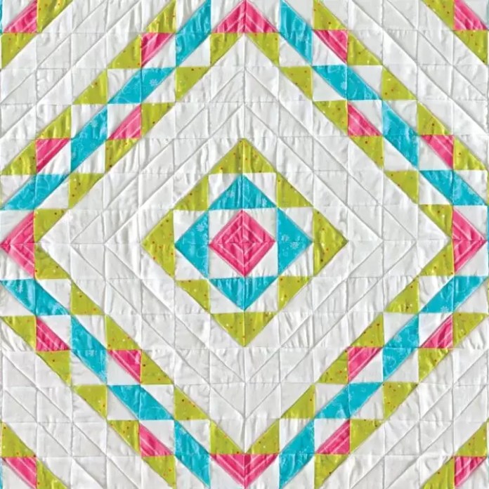 Falling Diamonds Quilt Pattern