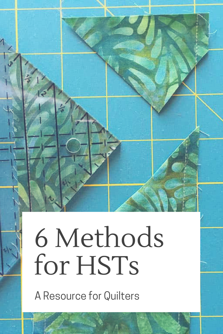 how to sew triangles together