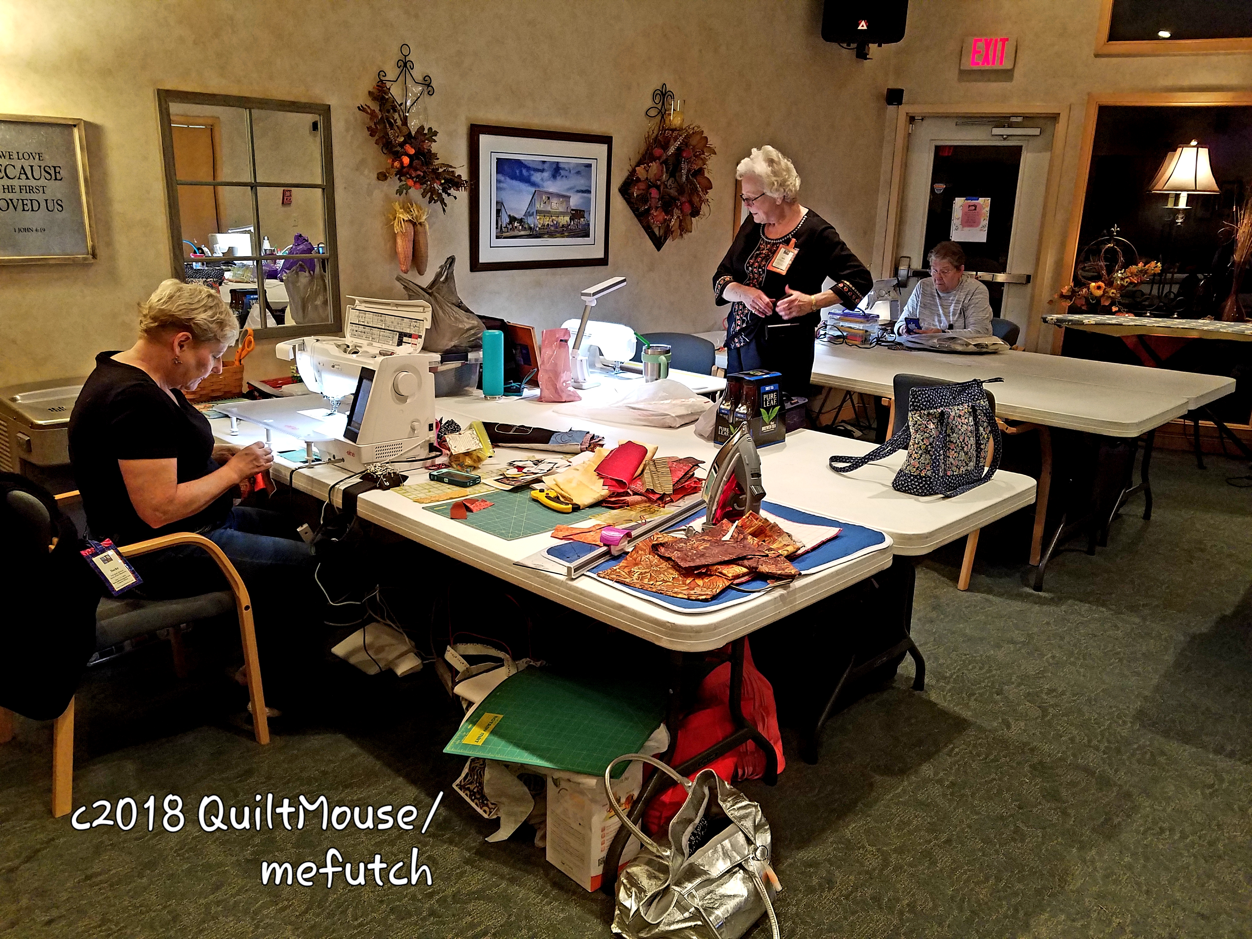 Quilt Retreat Fall 2018 - Left Side