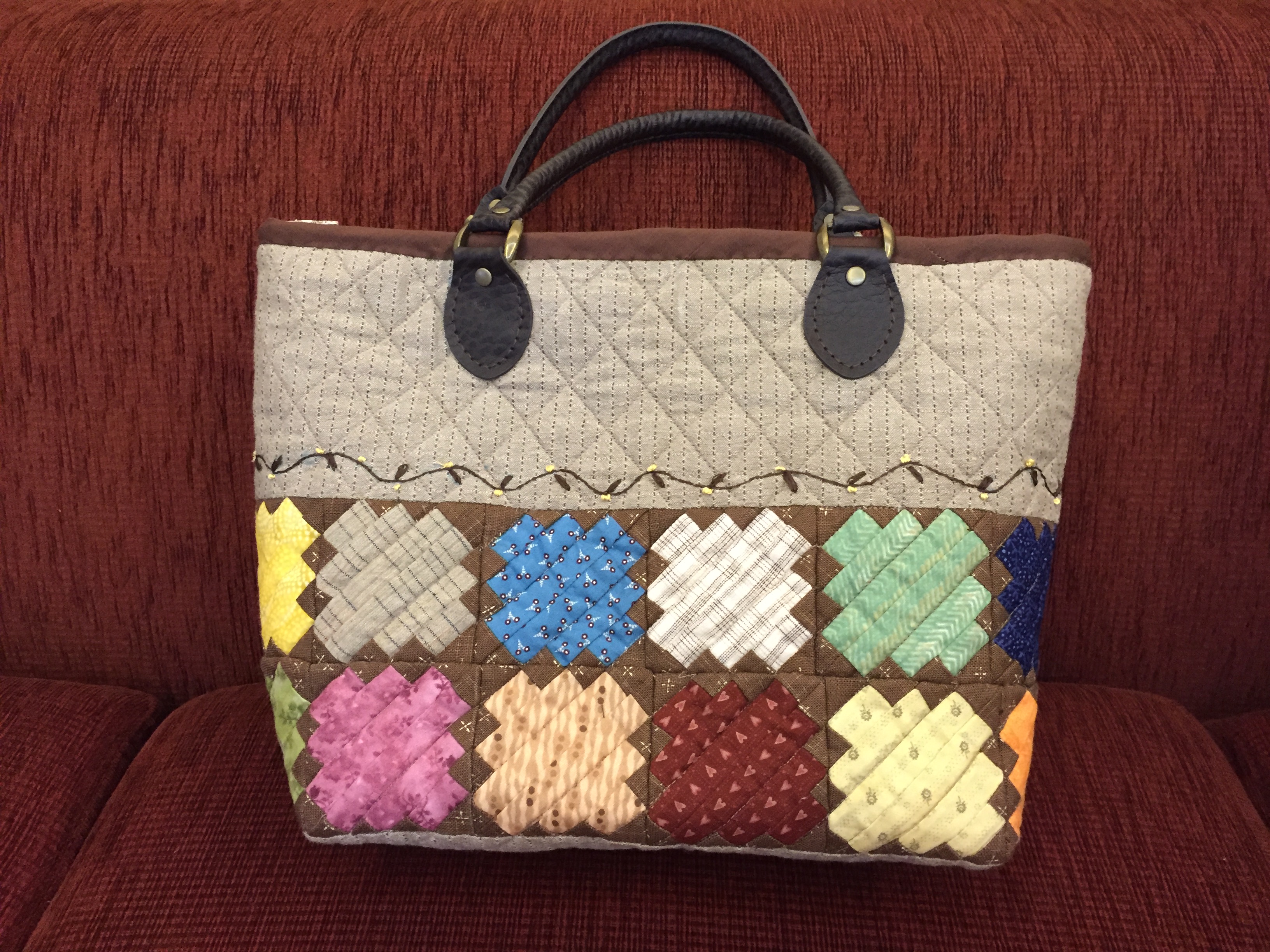 Patchwork handbag