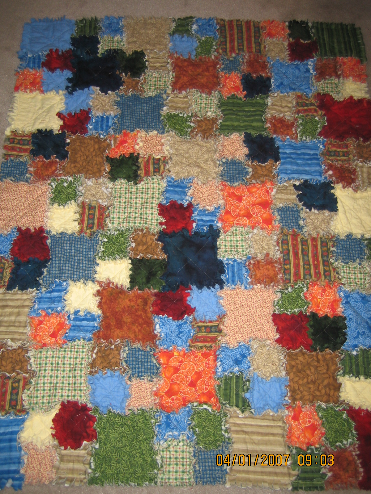 Rag Quilt Front