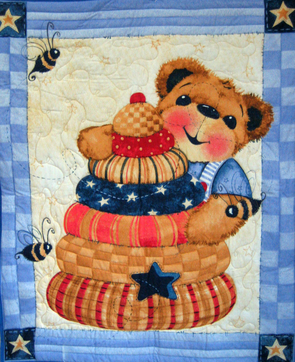 Teddy bear Panel 3